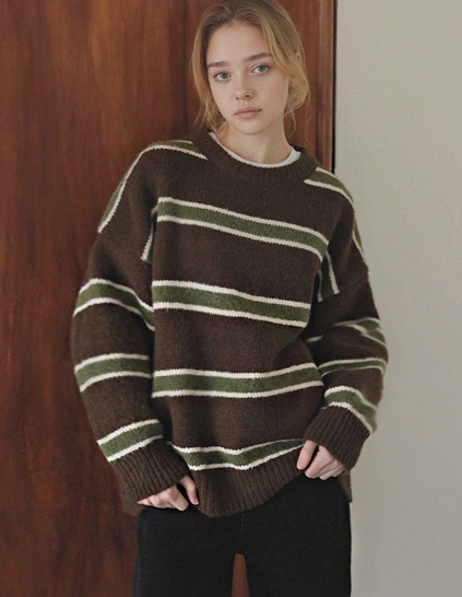 グレンドルーズフィットS/Tニットトップス