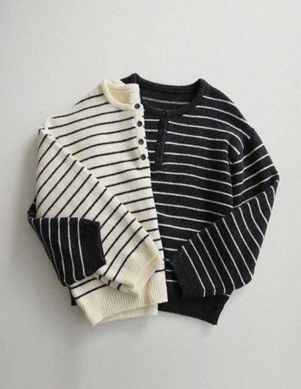 ミューズウール S/T ボタンニットトップス