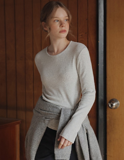 ミオリブレーヨンスパンTシャツ