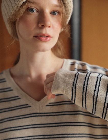 メイリンウールS/Tニット