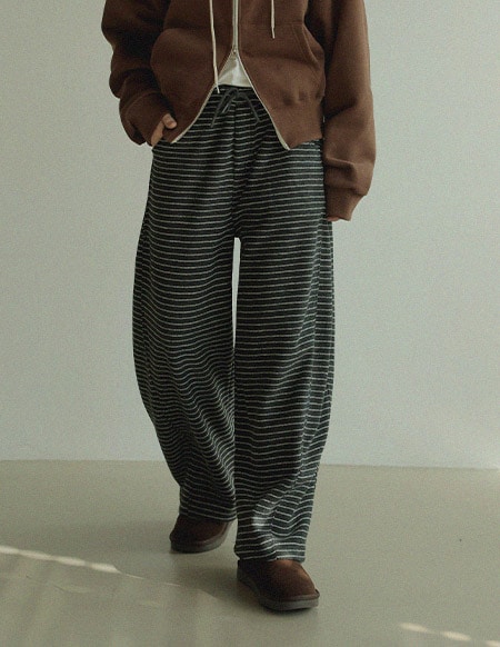 ロピンS/T切開羊毛パンツ