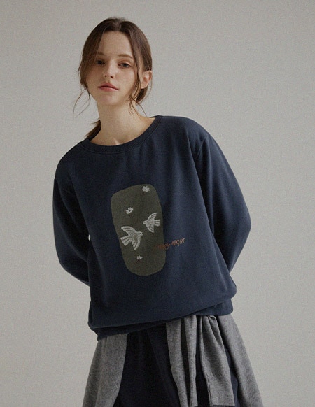 ウィンターラウンド起毛マンツーマン