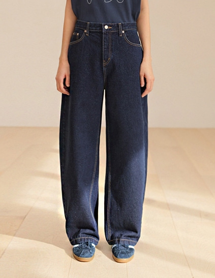 [RR]660 レッグジーンズ_ocean blue