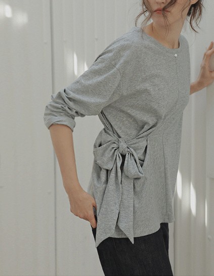 [RR]ローウエストストラップTシャツ