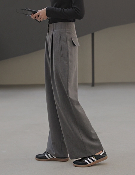 【RR】モイデン プリーツ スラックス