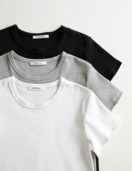 [RR]ピコステッチベーシックTシャツ