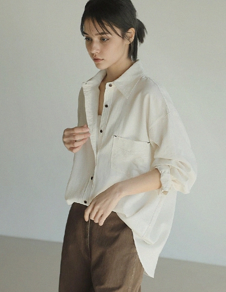 🌈[RR]ライユ・バテック テンセルシャツ