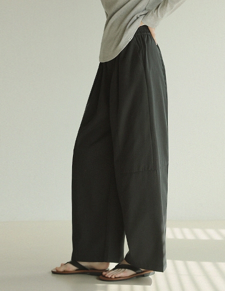 🌈[RR]デイニー 切り込みワイドバンディングパンツ