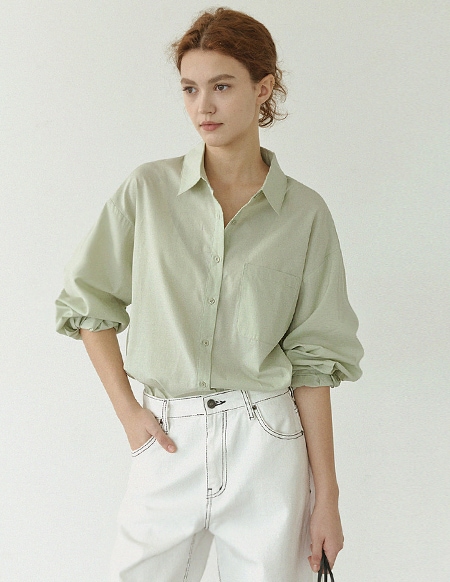 🌈[RR]ボワール デイリー コットン シャツ