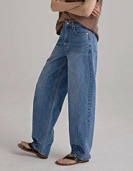 [RR]402-Rダーツラウンディングカーブジーンズ