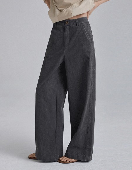 [RR]ドブ ピグメント ワイドパンツ