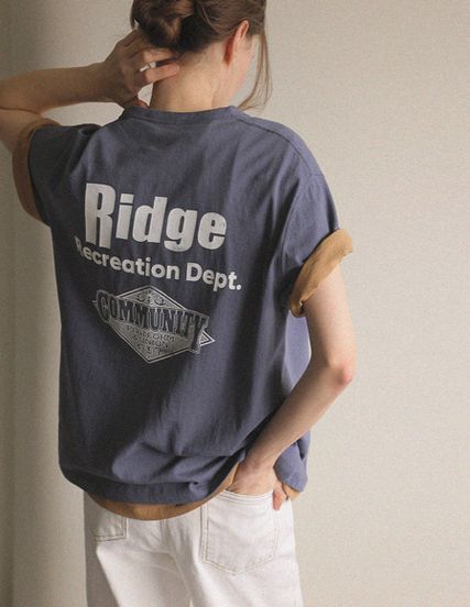 [RR]リッジ グラフィック 半袖トップス
