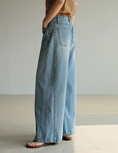 【送料無料】🌈[RR] 106-W スナップボタン 切り替えパンツ