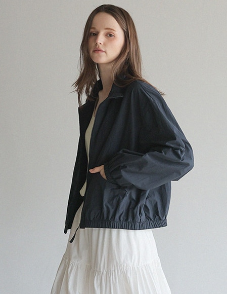 【送料無料】🌈[RR] ポメル ウィンドブレーカー ジャンパー（ネイビー）