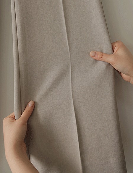 ネティン セミワイド スパンデックス スラックス