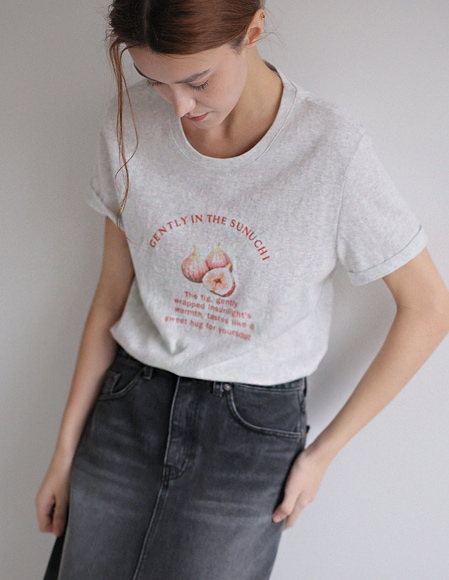 クレイフルーツの半袖Tシャツ