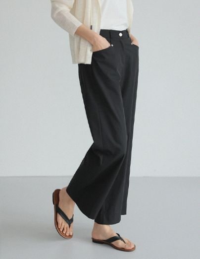 [RR]アト シンプル バックバンドパンツ