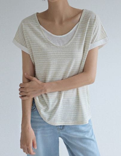 トリン S/T レイヤードTシャツ