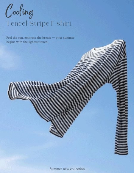クロ・クーリング・テンセル S/T Tシャツ