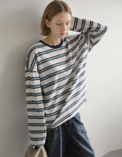 ソニア カラーブロック S/T Tシャツ