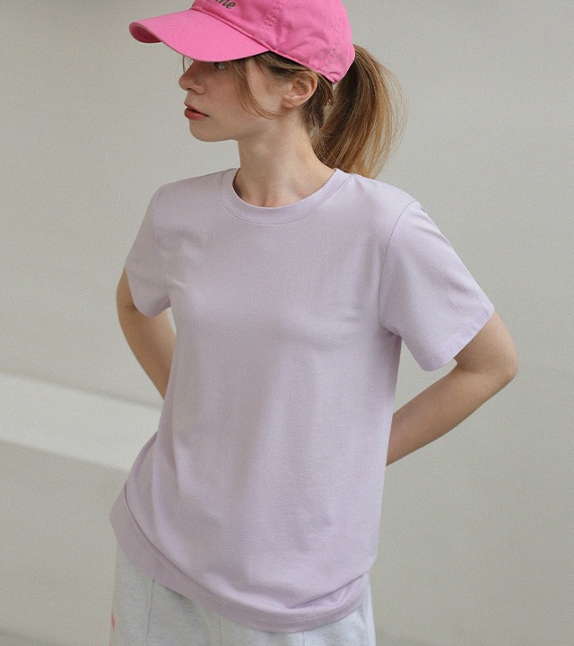 [RR]ジェイモーダルラウンド半袖トップス