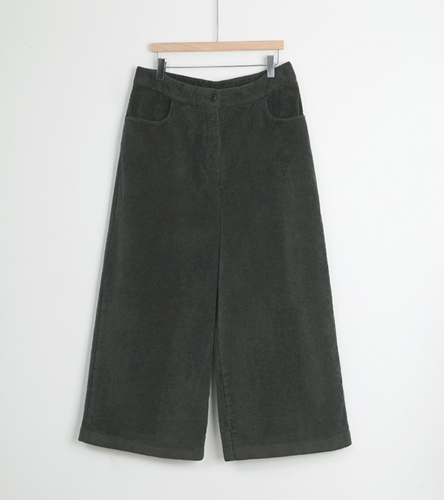 [RR]モカコーデュロイ羊毛キュロットパンツ