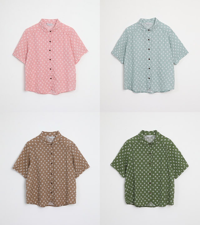 🌈[RR]ローイングラウンディングCRブラウス