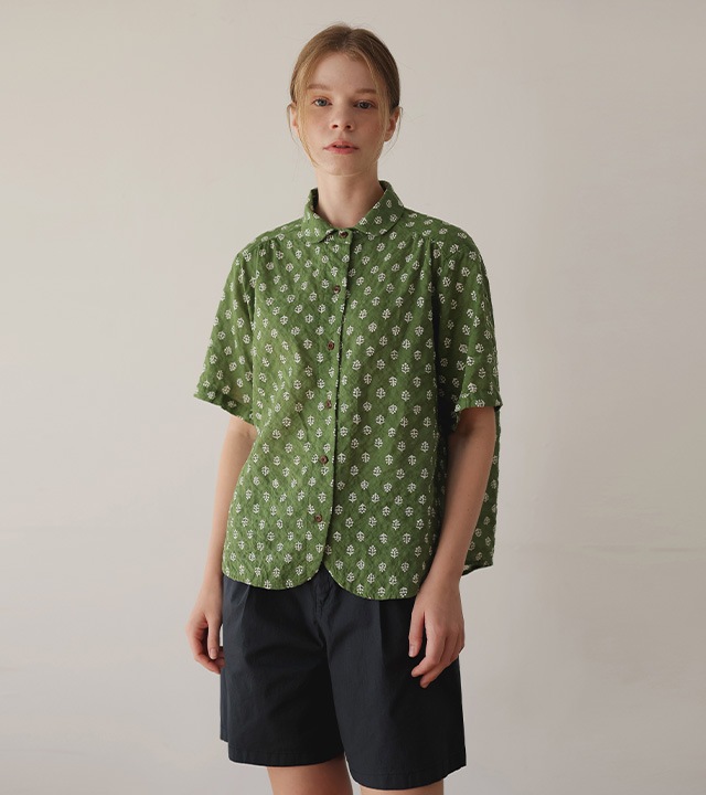 🌈[RR]ローイングラウンディングCRブラウス