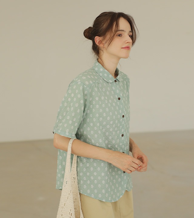 🌈[RR]ローイングラウンディングCRブラウス