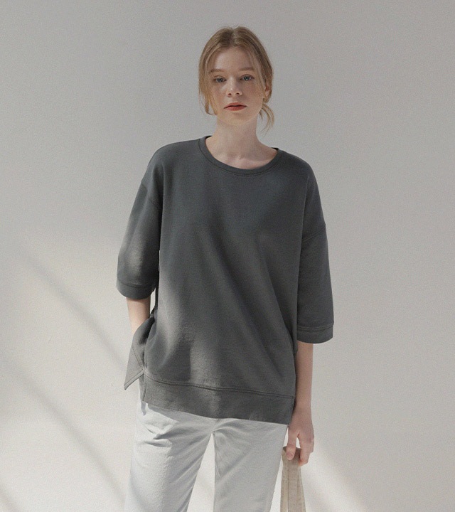 [RR]サニーパッチダブルサイドペーパー5分袖マンツーマン