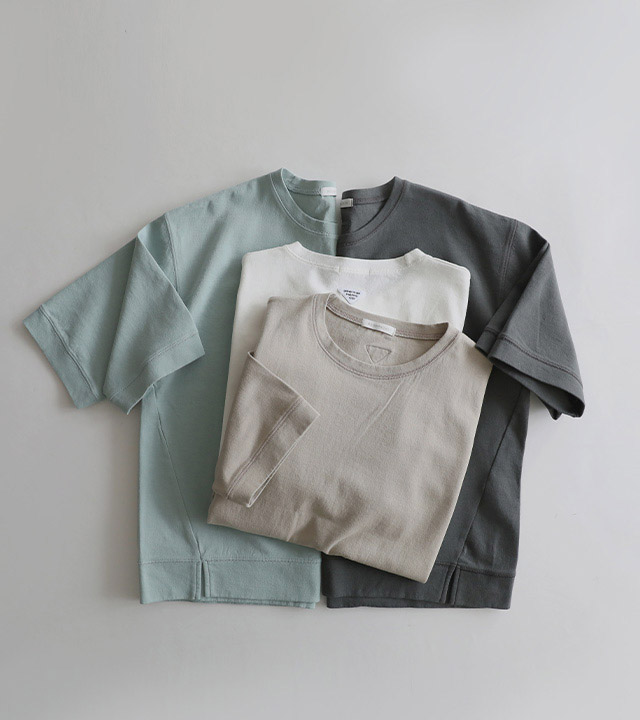 [RR]サニーパッチダブルサイドペーパー5分袖マンツーマン