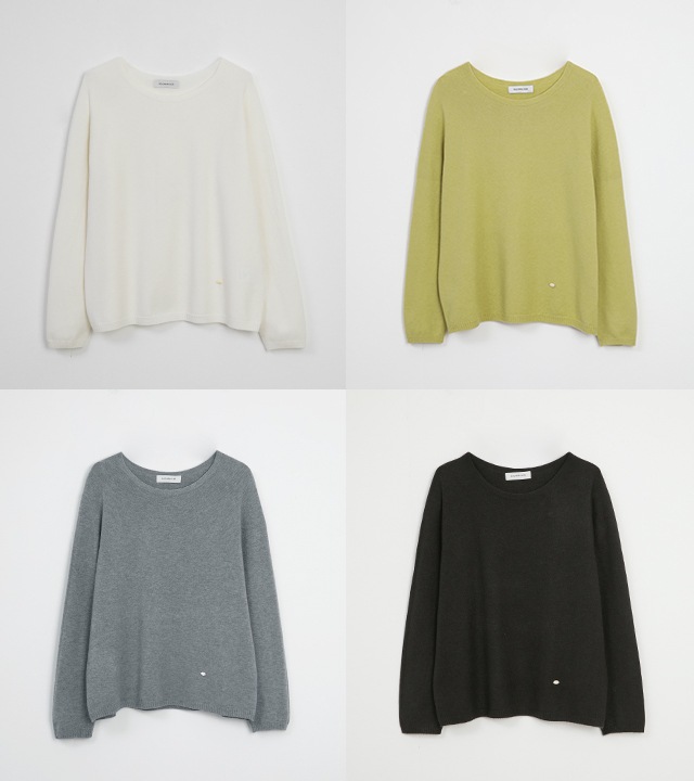 🌈[RR]メル・ホールガーメントコイン長袖ニット