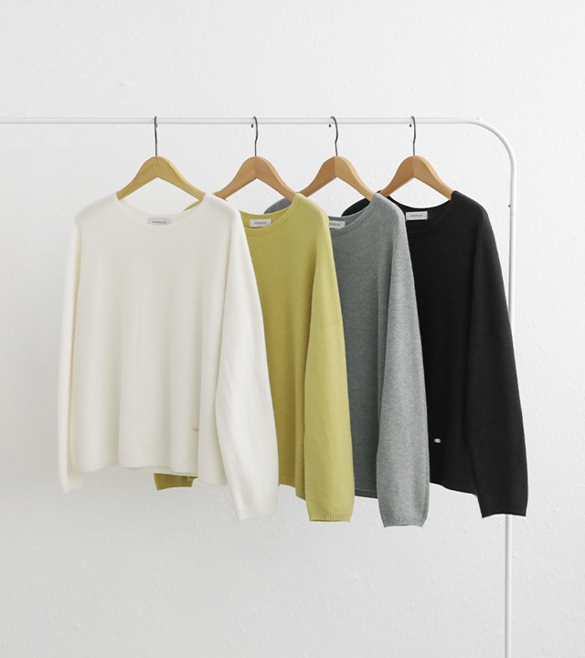 🌈[RR]メル・ホールガーメントコイン長袖ニット