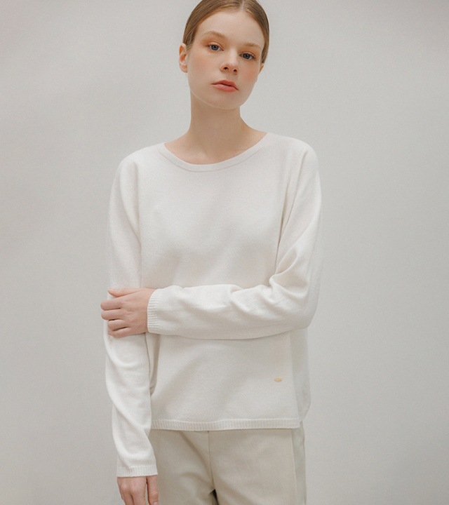 🌈[RR]メル・ホールガーメントコイン長袖ニット