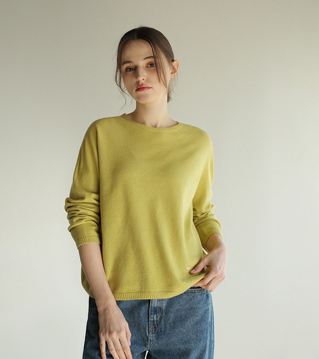 🌈[RR]メル・ホールガーメントコイン長袖ニット