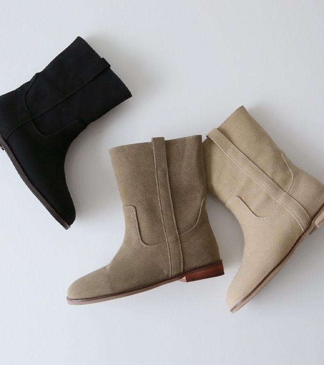エリー スエード ミドルブーツ