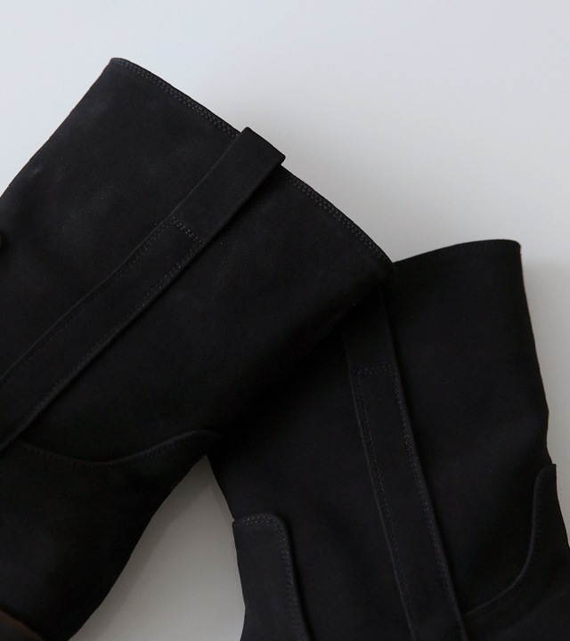 エリー スエード ミドルブーツ