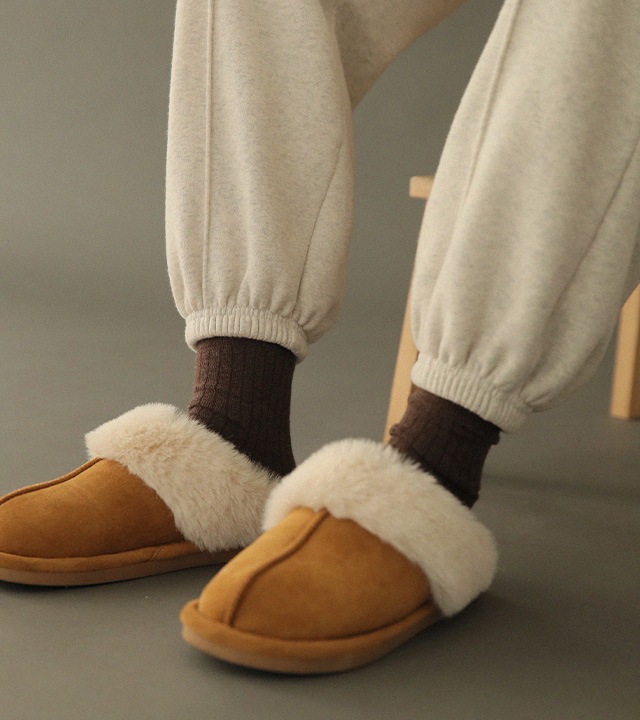 RR]グラムウォッシュド羊毛ジョガーパンツ