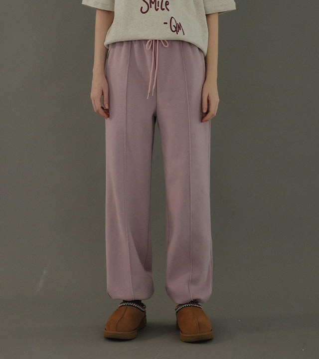 RR]グラムウォッシュド羊毛ジョガーパンツ