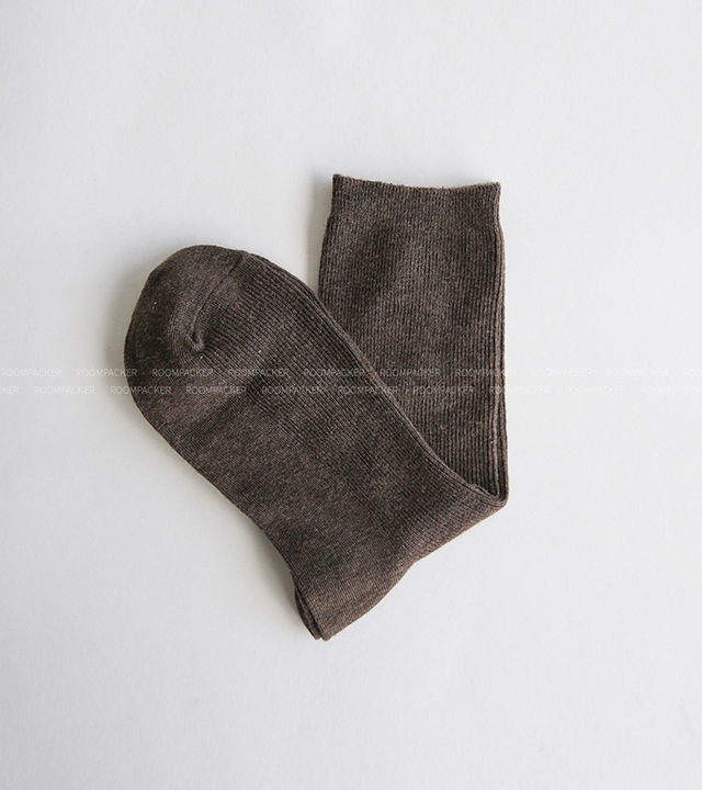 デッドベーシックコットンカラーソックス