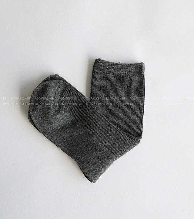 デッドベーシックコットンカラーソックス