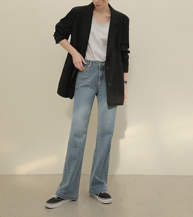 🌈[RR]プレミアムライトウールジャケット_ブラック