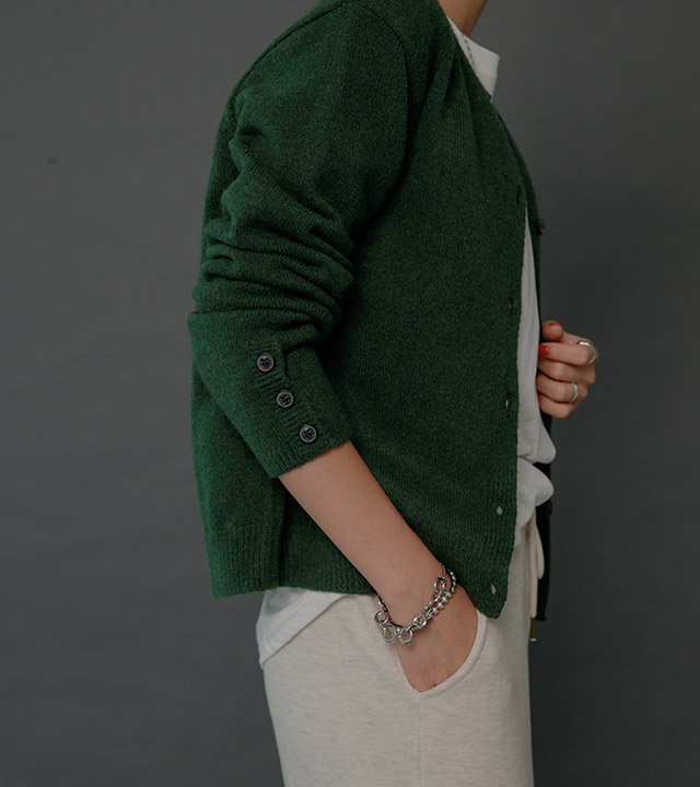 [RR]ポールメリノWOOLトカーディガン