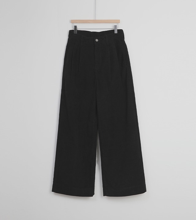 [RR]566コーデュロイワイド起毛パンツ