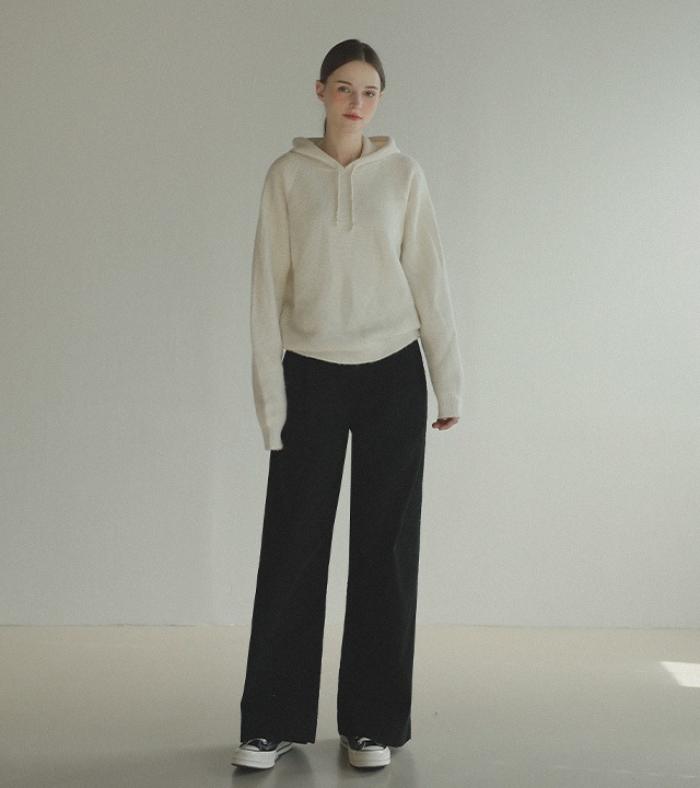 [RR]566コーデュロイワイド起毛パンツ