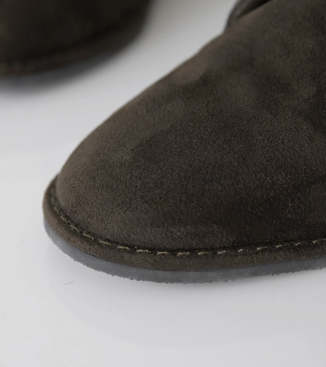 モノスエードアンクルブーツ