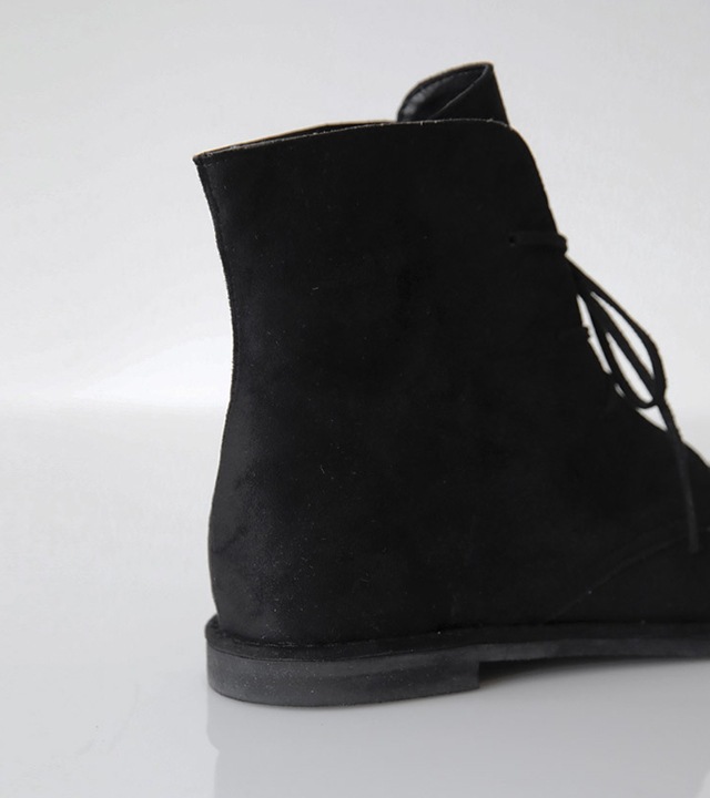 モノスエードアンクルブーツ
