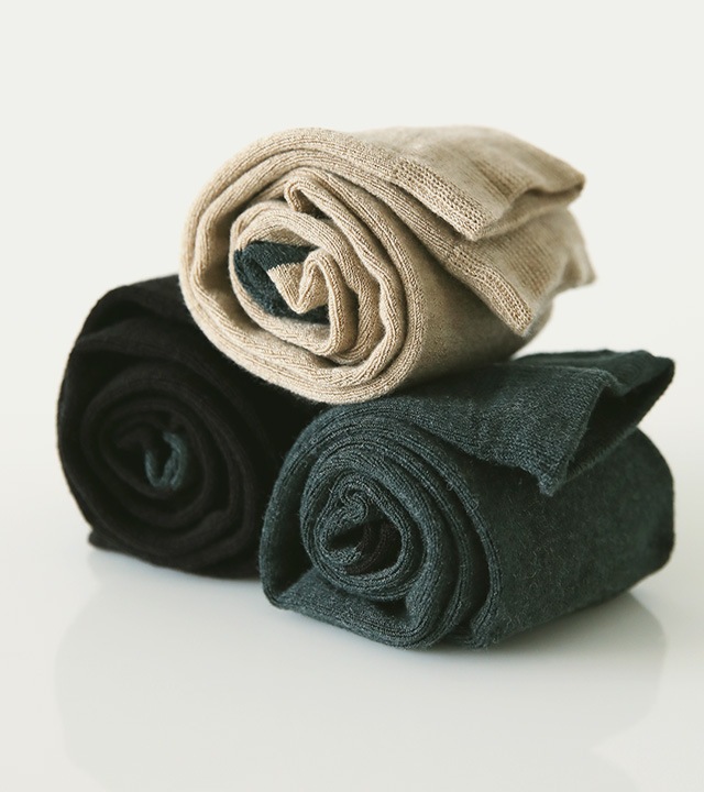 ホールズ配色ロングソックス