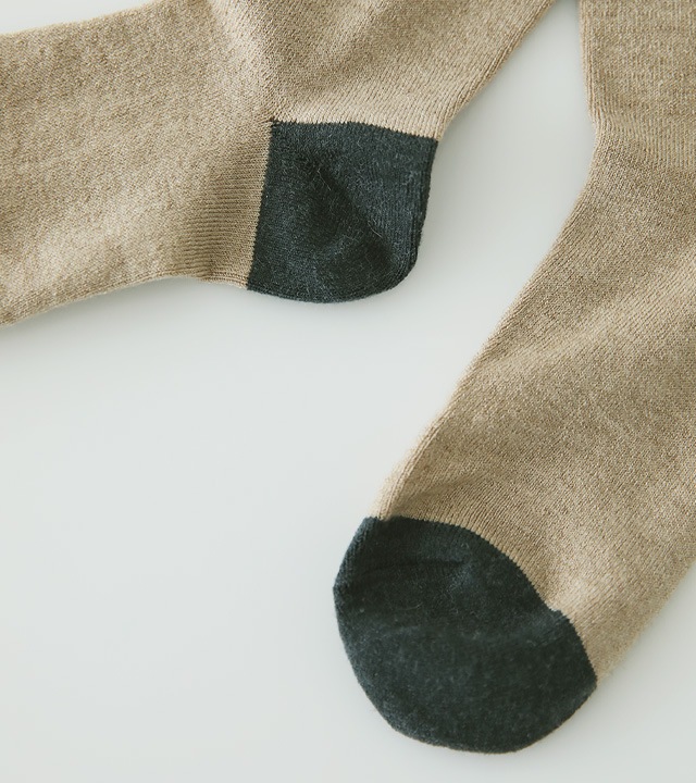 ホールズ配色ロングソックス