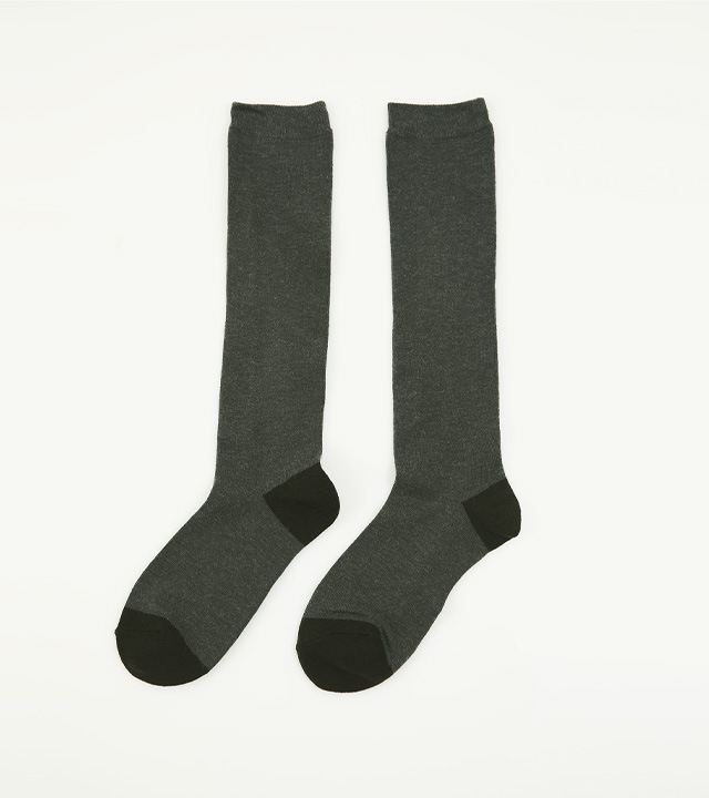 ホールズ配色ロングソックス